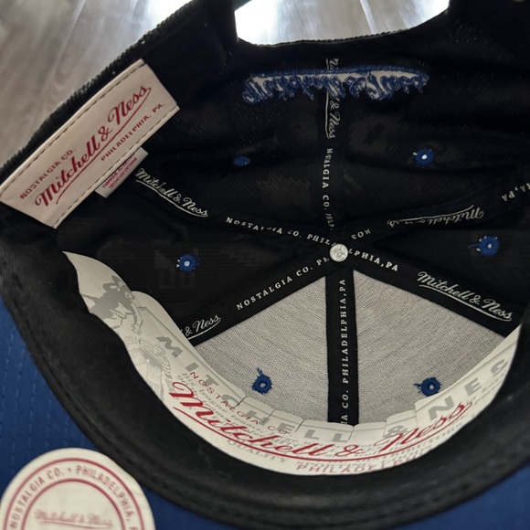 Lot of 2 Mitchell & Ness Golden State Warriors Beanie Adjustable Cap Embossed - Picture 4 of 13